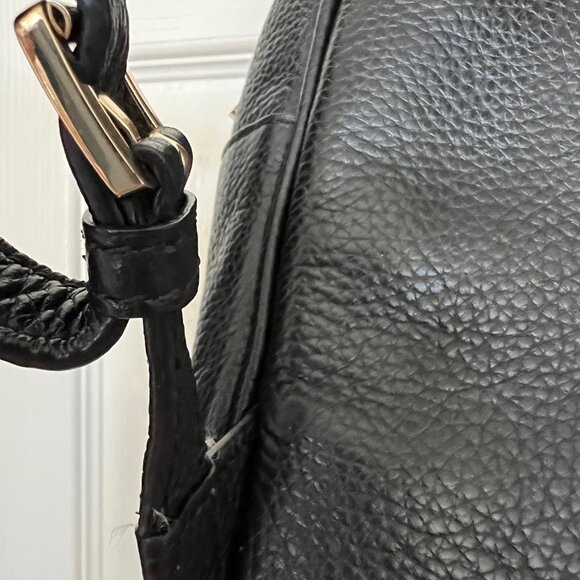 abbey medium pebbled leather backpack Michael Kors Women's Studded Black 35T8G APLAZE The Abbey backpack promises both style and function in a streamlined Jet Set Medium Pebbled Leather